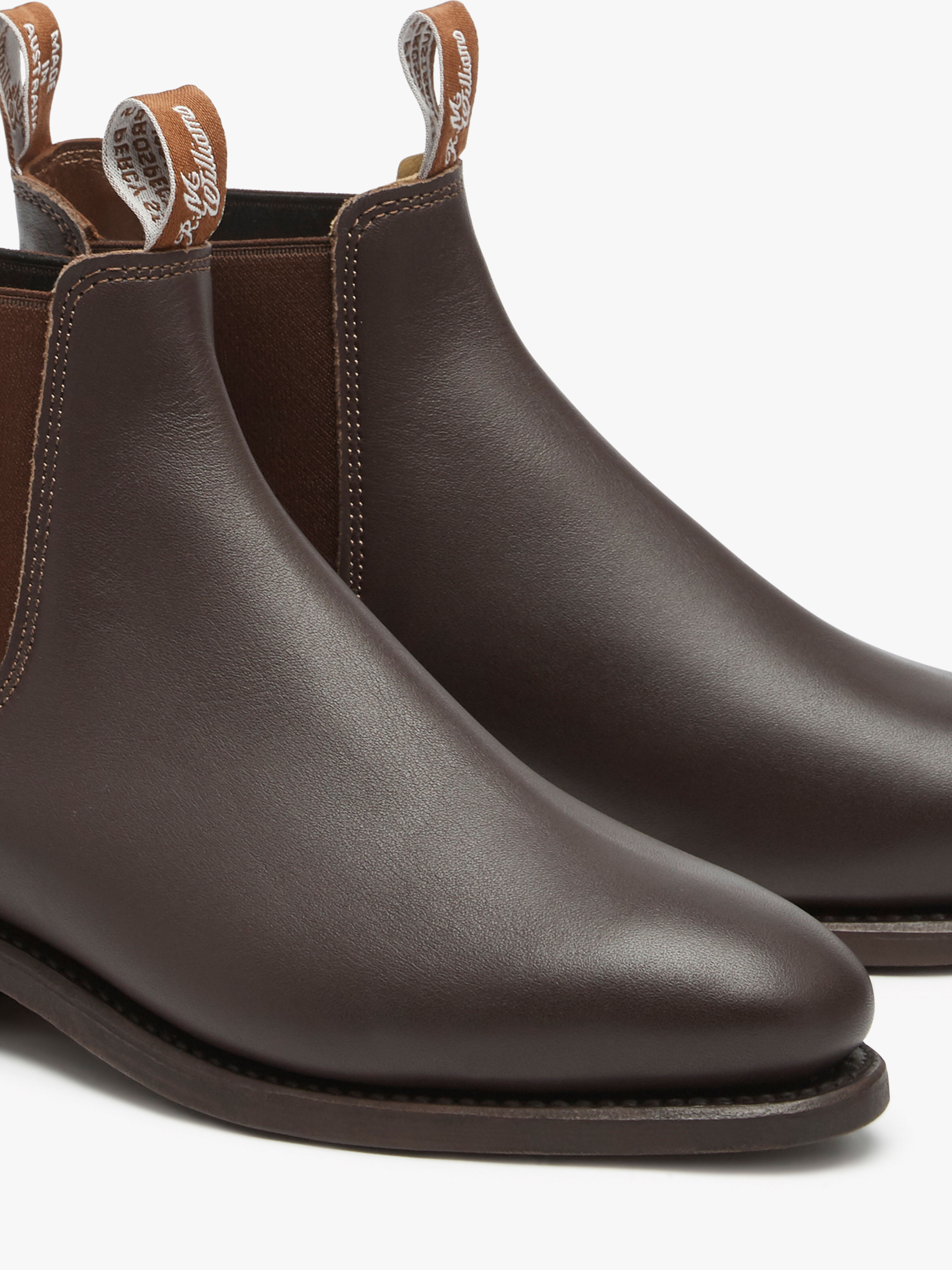 rm williams boots rubber sole
